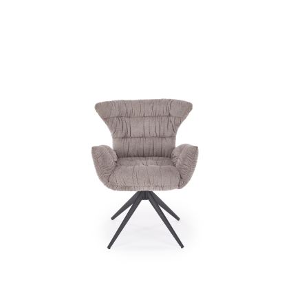Silla de comedor giratoria SETA, 1 unidad, gris