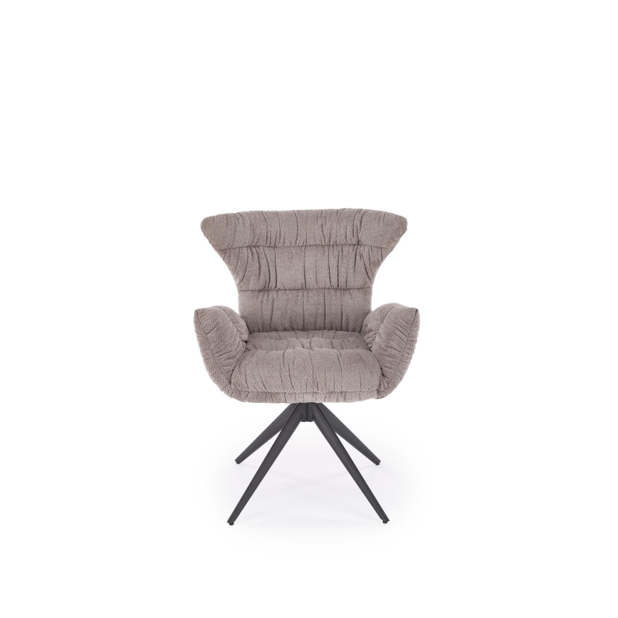 Silla de comedor giratoria SETA, 1 unidad, gris