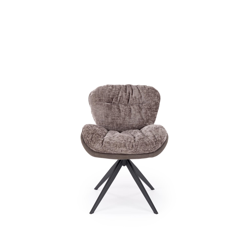 Silla de comedor giratoria VIDA 1 ud. gris