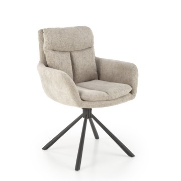 Silla de comedor HALSA, 1 unidad, beige