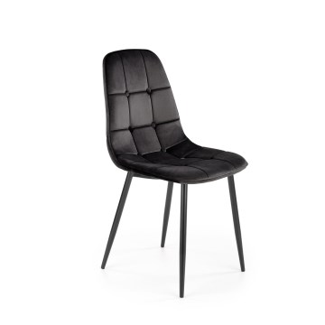Silla de comedor KINDREL, 1 unidad, negra