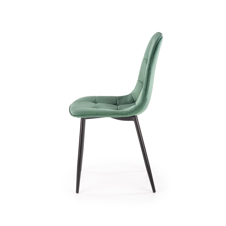 Silla de comedor KINDREL, 1 unidad, verde oscuro