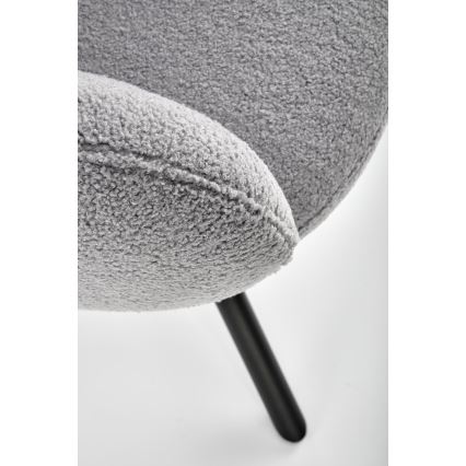 Silla de comedor KIVA, 1 unidad, gris