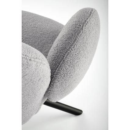 Silla de comedor KIVA, 1 unidad, gris