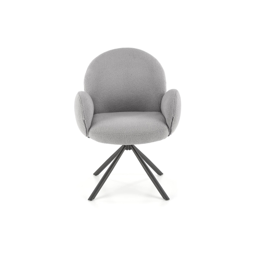 Silla de comedor KIVA, 1 unidad, gris