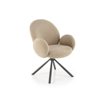 Silla de comedor KIVA, 1 unidad, marrón
