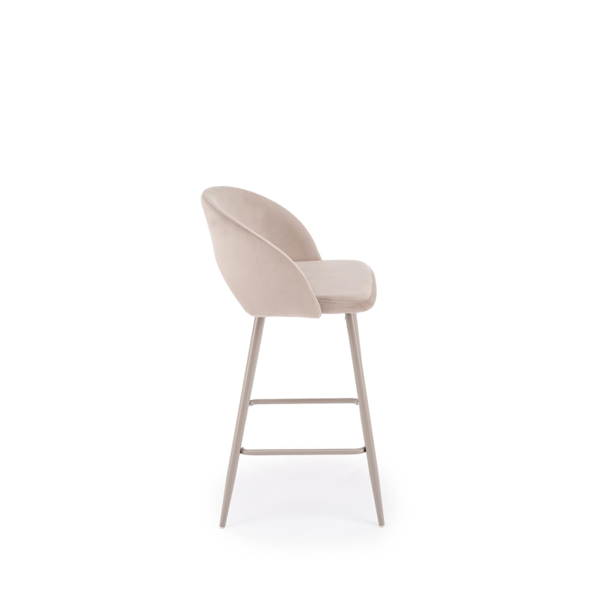 Silla de comedor KVEL 1 ud crema