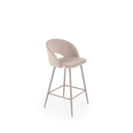 Silla de comedor KVEL 1 ud crema