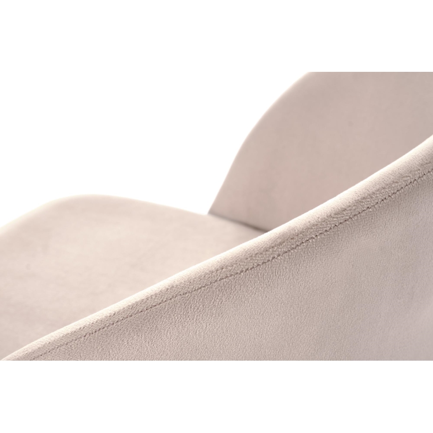 Silla de comedor KVEL 1 ud crema