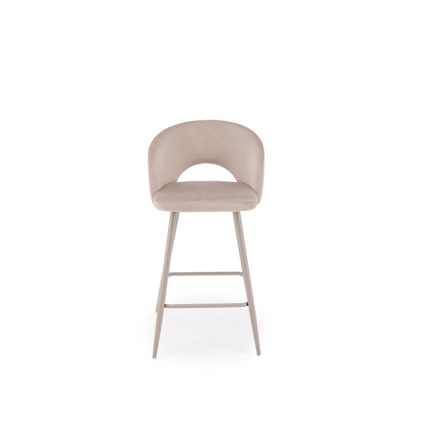 Silla de comedor KVEL 1 ud crema