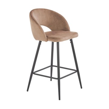 Silla de comedor KVEL 1 unidad beige