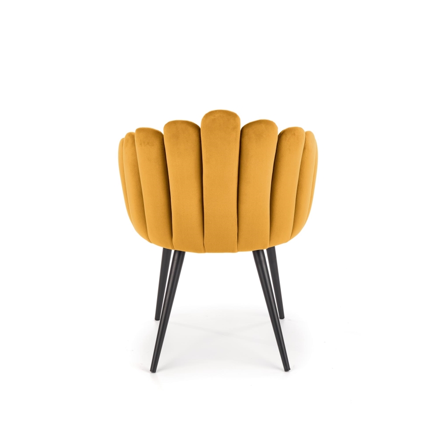 Silla de comedor LOCAS 1 unidad amarilla