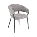 Silla de comedor LOCUS 1 pieza gris