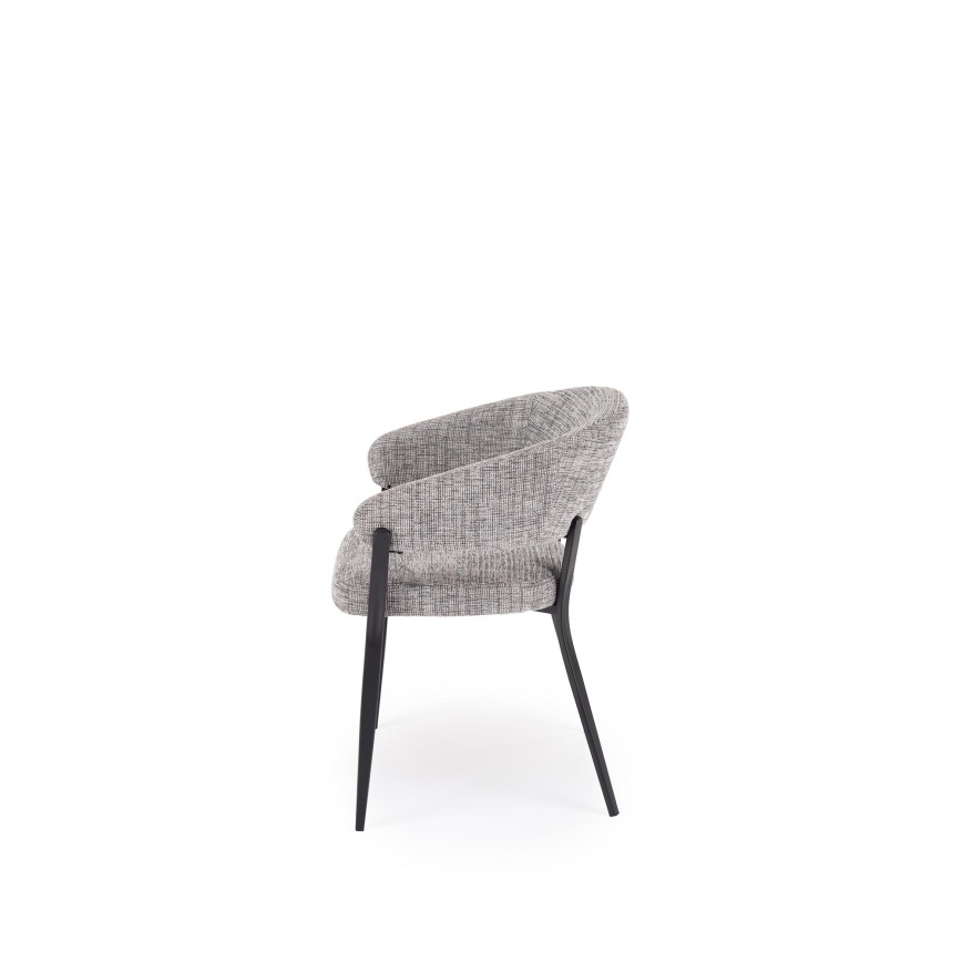 Silla de comedor LOCUS 1 pieza gris