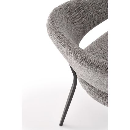 Silla de comedor LOCUS 1 pieza gris