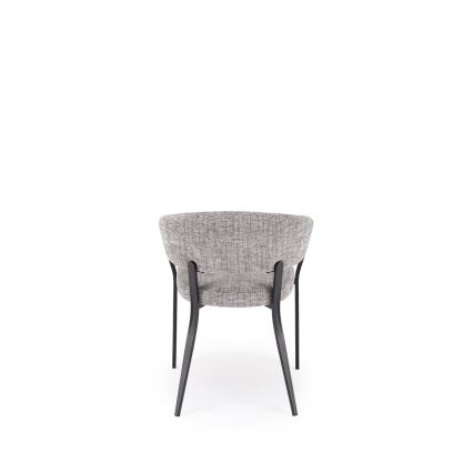 Silla de comedor LOCUS 1 pieza gris