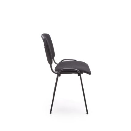 Silla de comedor LUCE, 1 ud., negra