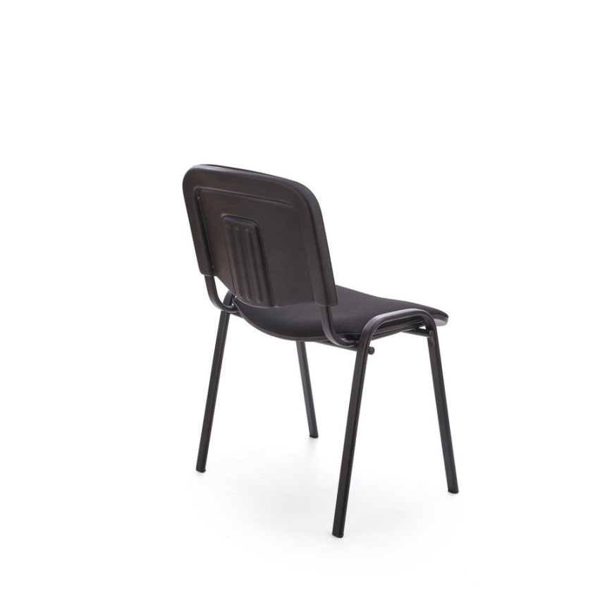 Silla de comedor LUCE, 1 ud., negra