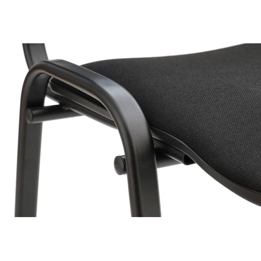 Silla de comedor LUCE, 1 ud., negra