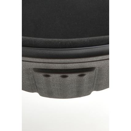 Silla de comedor LUCE, 1 ud., negra