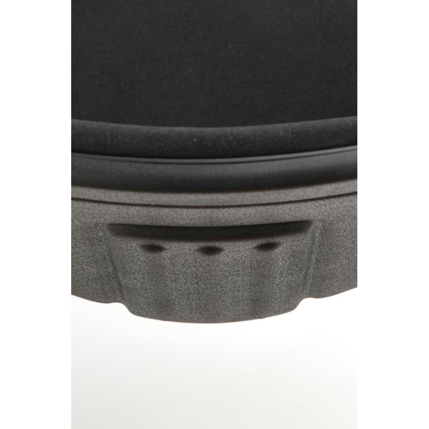 Silla de comedor LUCE, 1 ud., negra
