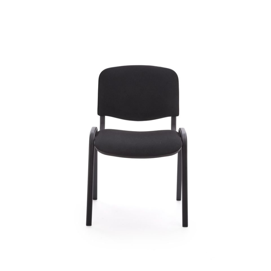 Silla de comedor LUCE, 1 ud., negra