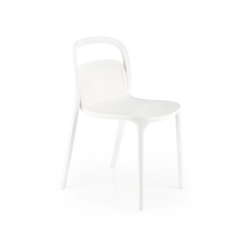 Silla de comedor MONS 1 ud. blanca
