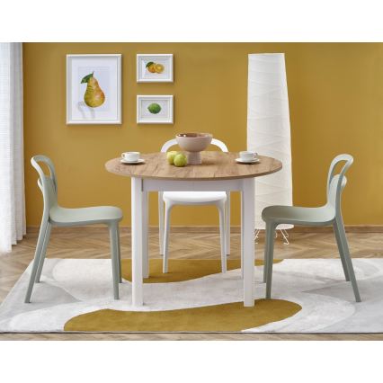Silla de comedor MONS 1 ud. blanca