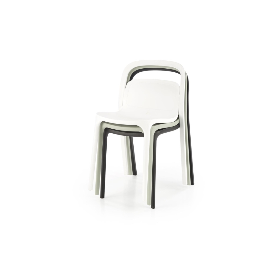 Silla de comedor MONS 1 ud. blanca