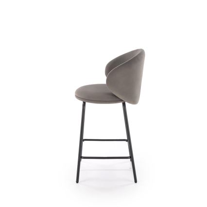 Silla de comedor MYK 1 unidad gris