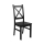 Silla de comedor NATE negro