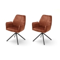 Silla de comedor NEXORO, 1 ud., color rojo
