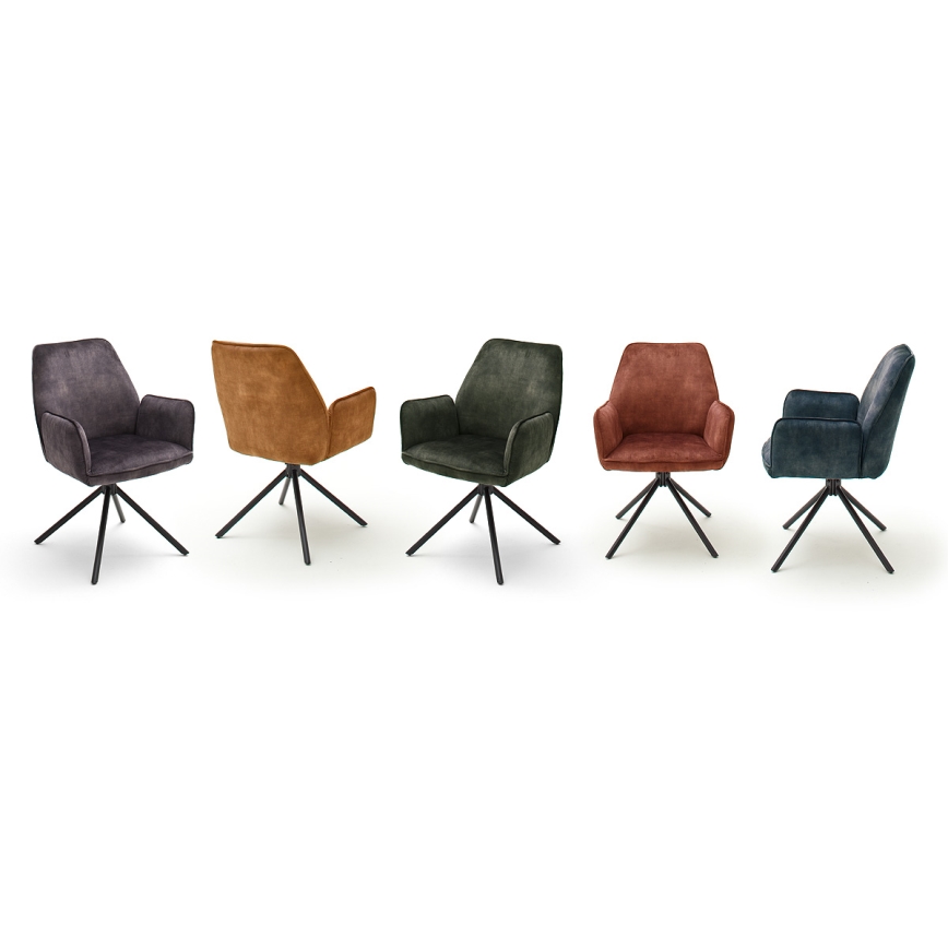 Silla de comedor NEXORO, 1 ud., color rojo