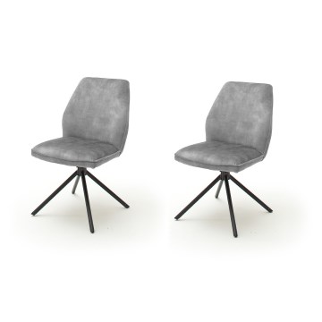 Silla de comedor NEXORO 1 ud. gris