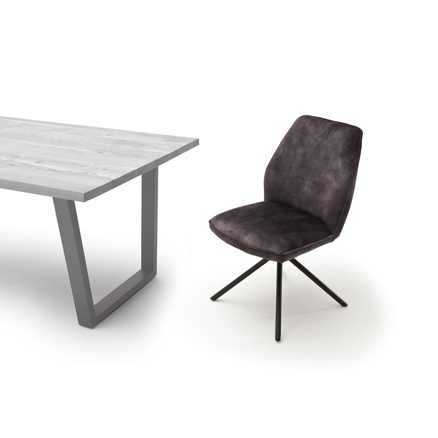 Silla de comedor NEXORO, 1 unidad, antracita