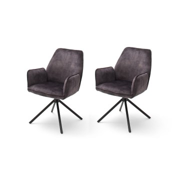 Silla de comedor NEXORO, 1 unidad, antracita