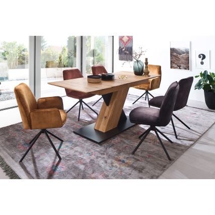 Silla de comedor NEXORO, 1 unidad, naranja