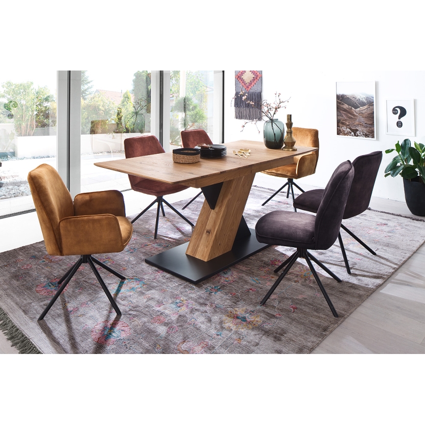 Silla de comedor NEXORO, 1 unidad, naranja