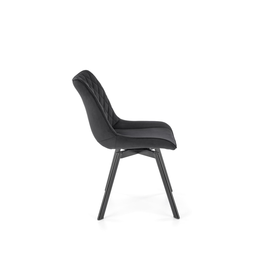 Silla de comedor OMBRA, 1 ud., negra