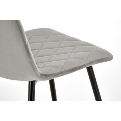 Silla de comedor ORIS, 1 unidad, gris