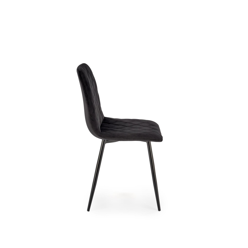 Silla de comedor ORIS, 1 unidad, negra