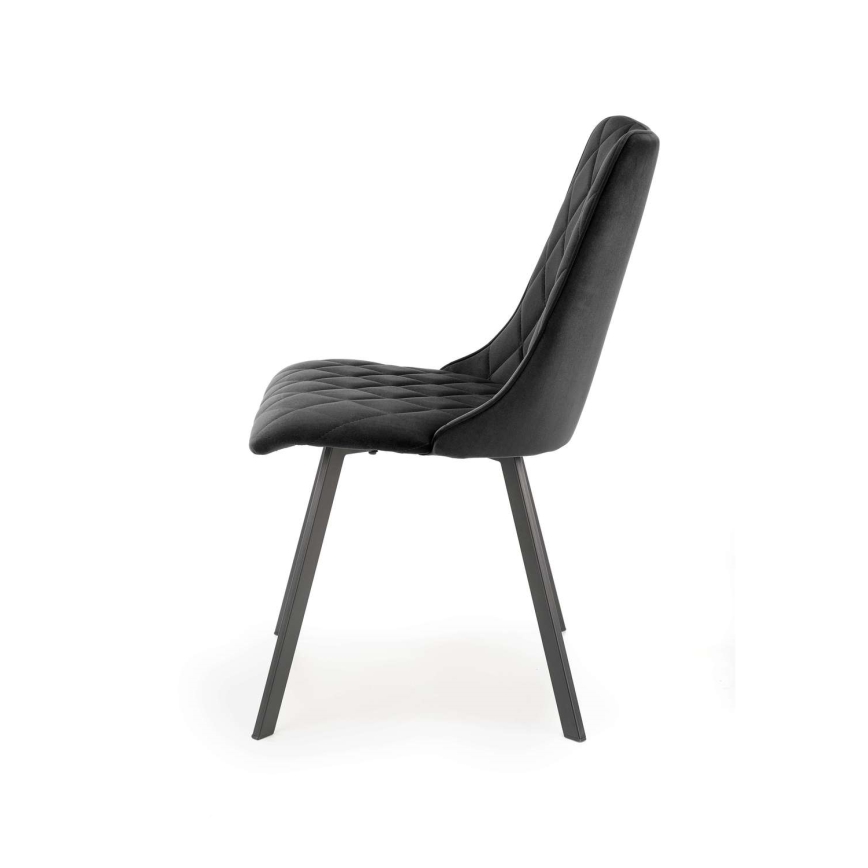 Silla de comedor RESTIVO, 1 unidad, negra