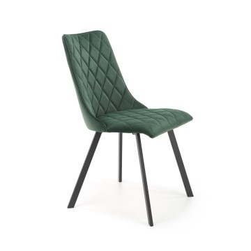 Silla de comedor RESTIVO, 1 unidad, verde oscuro