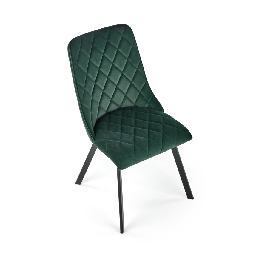 Silla de comedor RESTIVO, 1 unidad, verde oscuro