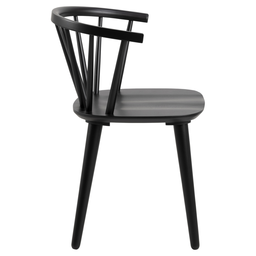 Silla de comedor RUBY 1 ud. negra