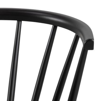 Silla de comedor RUBY 1 ud. negra