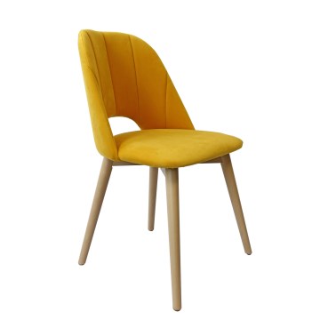 Silla de comedor THEO amarillo