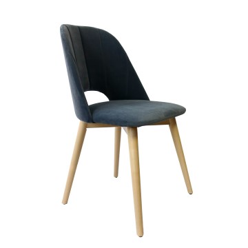 Silla de comedor THEO gris oscuro