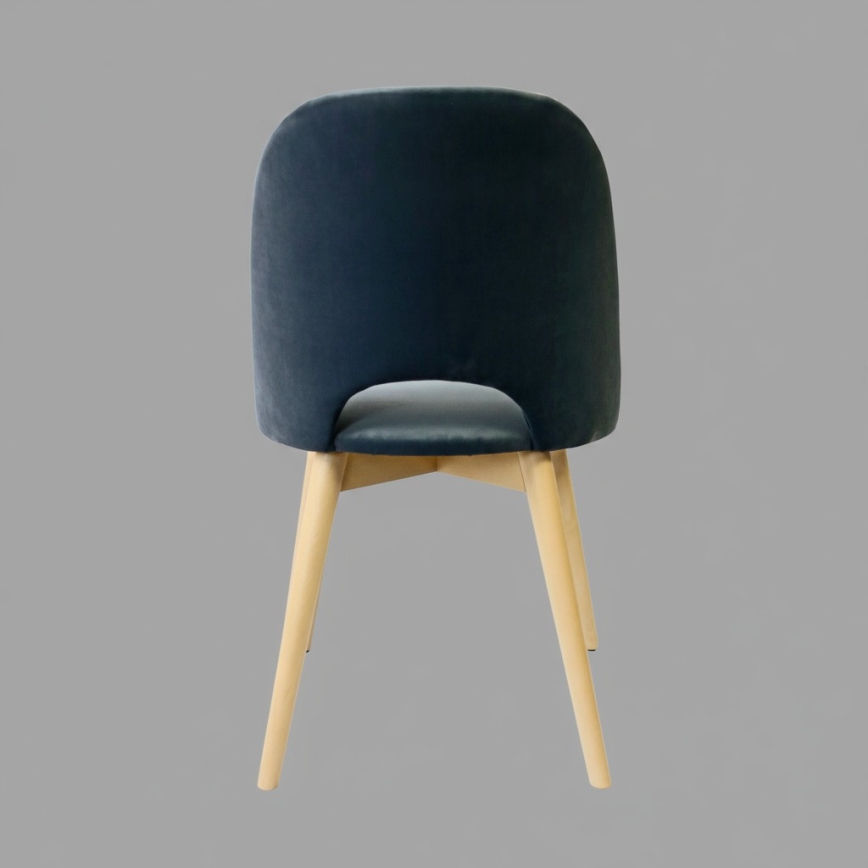 Silla de comedor THEO gris oscuro