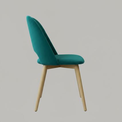 Silla de comedor THEO turquesa